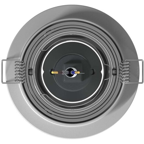 VidaXL Ugradni reflektori 12 komada Okrugli GU10 Srebrni &amp;Oslash;91 mm Slike