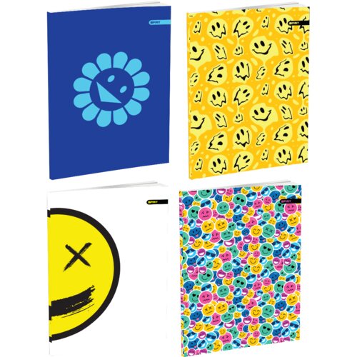 Spirit Sveska A5 prazna premium smiley 52lista 1kom Cene