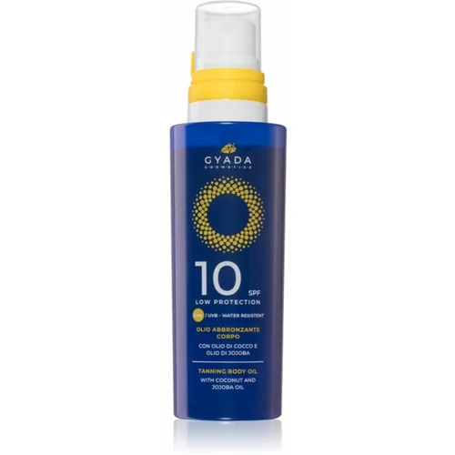 GYADA Cosmetics Solar Low Protection negovalno olje za sončenje za telo SPF 10 150 ml