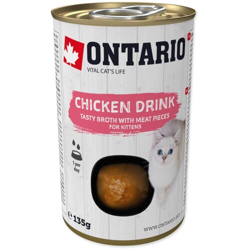 Ontario Kitten pijača s ko&scaron;čki pi&scaron;čanca 135 g Cene