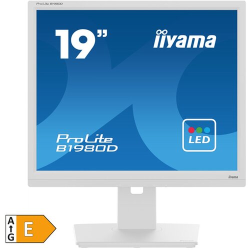 Iiyama ProLite LED zaslon 48.3 cm (19 palac) Energetska učinkovitost 2021 E (A - G) 1280 x 1024 piksel 5 ms VGA, DVI TN LED Cijene
