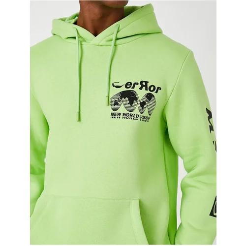 Koton Sweatshirt - Green - Relaxed