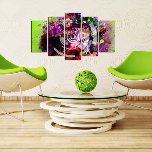 Wallity Set Slika 5ABSMDF-84, 5 Delova Cene