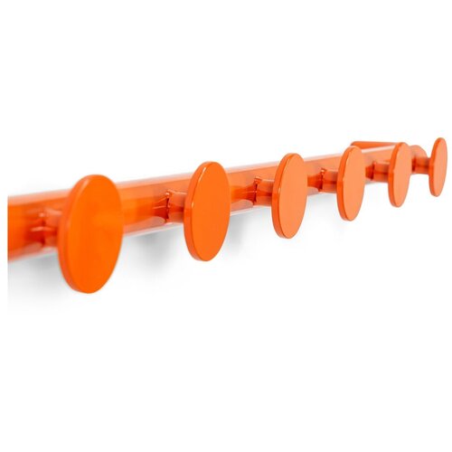 Spinder Design Oranžen kovinski stenski obe&amp;scaron;alnik Retro &amp;ndash; Slike