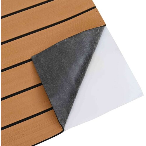  Prostirka za čamce Prugasti Smeđa i crna 240 x 60 cm EVA - 240 x 60 cm Smeđa i crna Slike