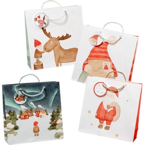 Profissimo Kesa za poklone - midi , novogodišnji motivi, više vrsta 1 kom Cene