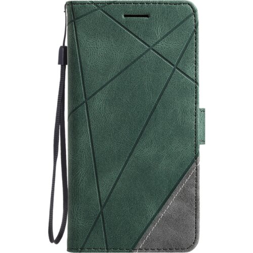 Chameleon Preklopna torbica za Apple iPhone 16e, (WLGO-Lines), zelena Cene