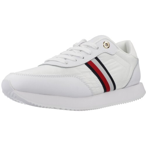 Tommy Hilfiger Modne superge ESSENTIAL RUNNER GLOBAL Bela Cene