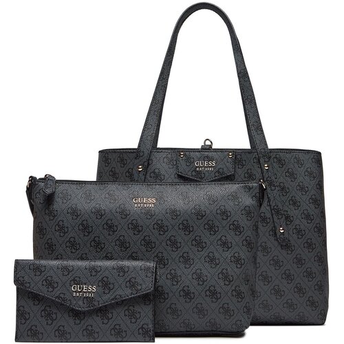 Guess Shopper torba &amp;#039;Eco Brenton&amp;#039; zlatna / antracit siva / grafit siva Slike