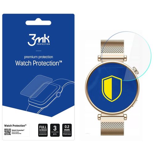 3mk HUAWEI WATCH GT 4 41MM - WATCH PROTECTION V. FLEXIBLEGLASS LITE, (21966412) Slike