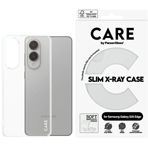 PanzerGlass ZA&amp;Scaron;ČITNO OVITEK FASHION X-RAY ZA SAMSUNG GALAXY S25, ZA&amp;Scaron;ČITA EDGE, (5000339079) Slike