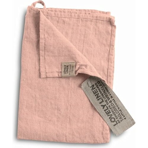 Lovely Linen Brisača za goste / Set podstavkov - Litchi Slike