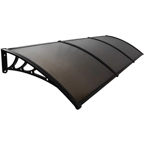  Nadstre&scaron;nica Aluminijumska 300x150cm Crna Bronza 5mm Cene
