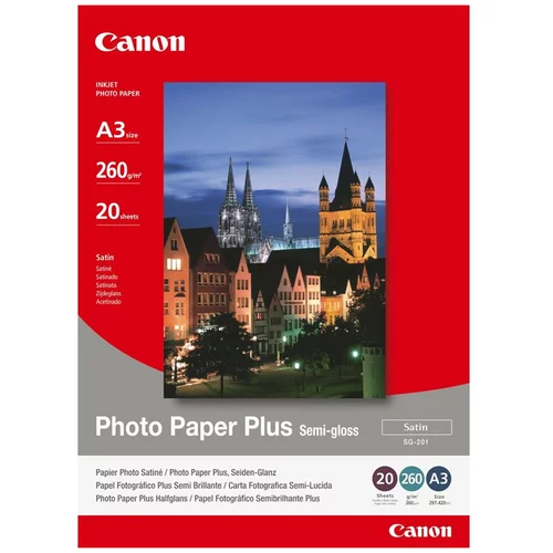 Canon Foto papir SG-201, A3, 20 listov, 260 gramov