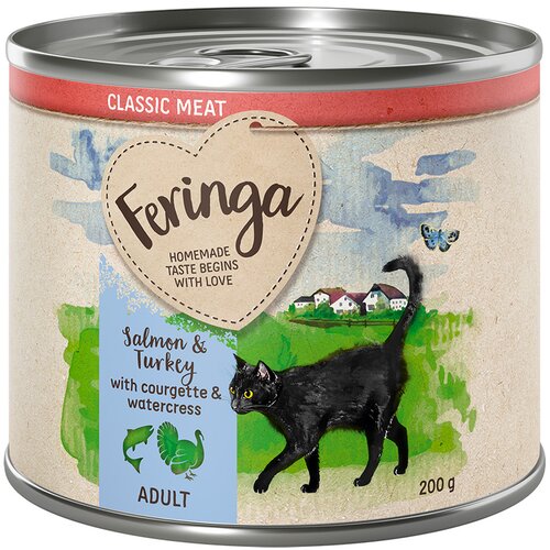 Feringa Classic Meat meni 6 x 200 g - Losos i puretina Cijene