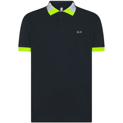 Sun68 Polo majice kratki rokavi - Modra Slike