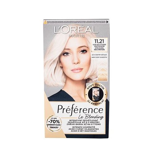 L´Oréal Paris Préférence Le Blonding boja za kosu za obojenu kosu za plavu kosu 1 kom nijansa 11.11 Ultra Light Cold Crystal Blonde Cijene