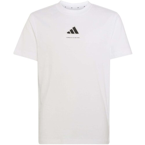 Adidas Majice &amp;amp; Polo majice B Sj T Bela Slike
