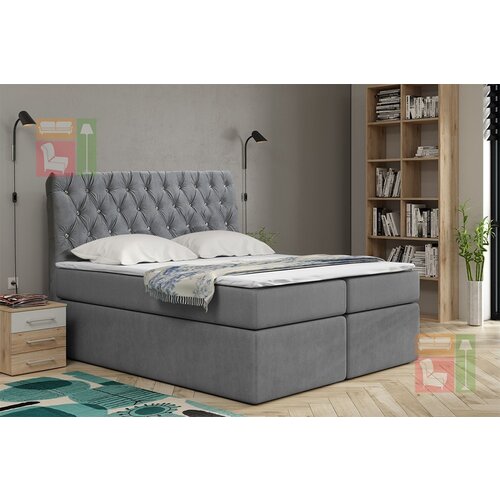 PKMebel Boxspring postelja 58 - 180x200 cm Slike
