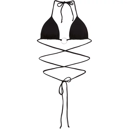 Bershka Bikini gornji dio crna