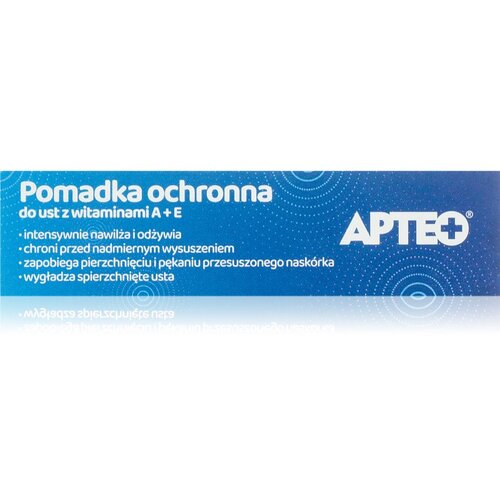 Apteo Protective lipstick with vitamins A+E pomada za ustnice za prehrano in hidracijo 1 kos Cene