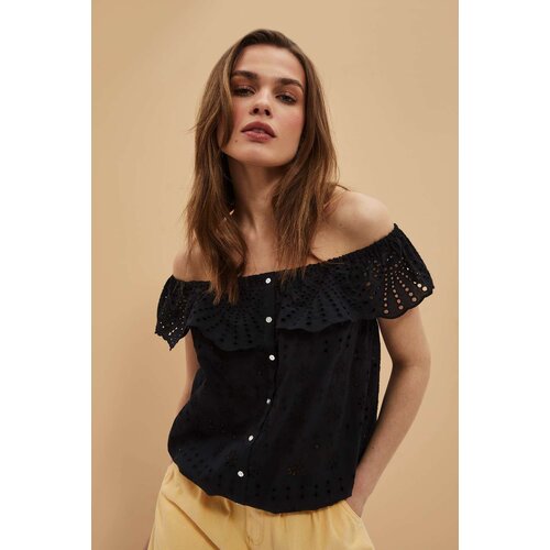 Marisse Women's Shirt L-Ko-4035 Black Cene