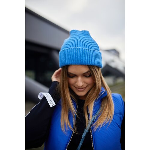 Fasardi Lady&amp;#039;s blue cap with fastening Slike