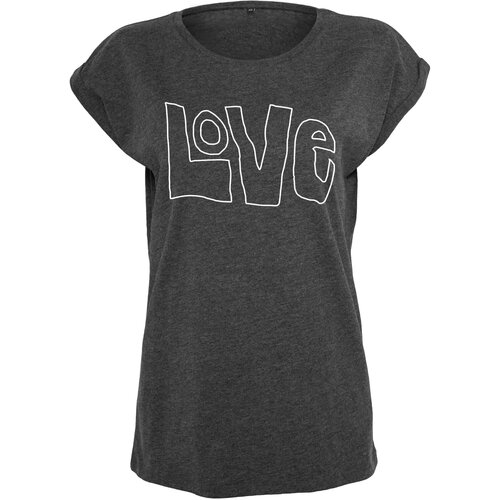 MT Ladies Women&amp;#039;s T-shirt Love Tee - grey Slike