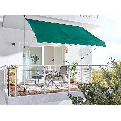 SUNFUN Tenda s nosačem (Zelena, &Scaron;irina: 2,5 m, Izvlačenje: 1,3 m) Cijene
