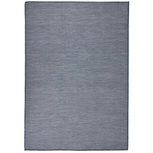Furnova Zunanja preproga ploščato tkanje 100x230 cm modra, (21930816) Cene