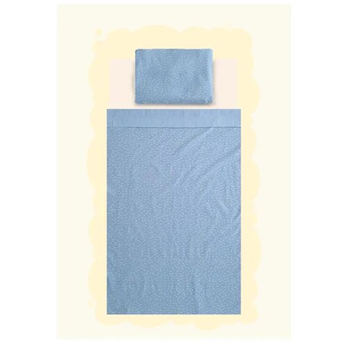LILLO & PIPPO posteljina Basic 2/1, 80x120cm A064612-PLAVA Cijene