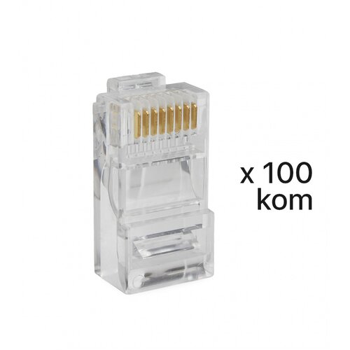 JWD Konektor RJ45 CAT5 8P8C -AD78 100 kom Cene