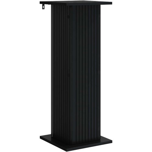  Stalak za biljke 2 pcs Crna 30,5 x 30 x 80,5 cm Slike