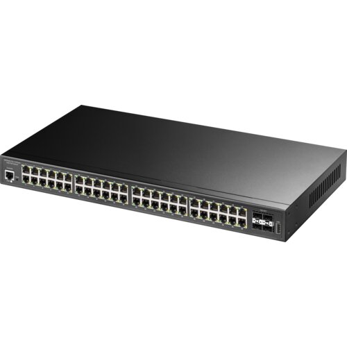 Cudy Switch GS2048PS4-720W, 48-Port Layer 2 Managed Gigabit PoE++ Switch with 4 10G SFP ports 720W Cijene