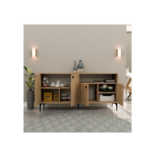 Hanah home artemis 1646 oak console Slike
