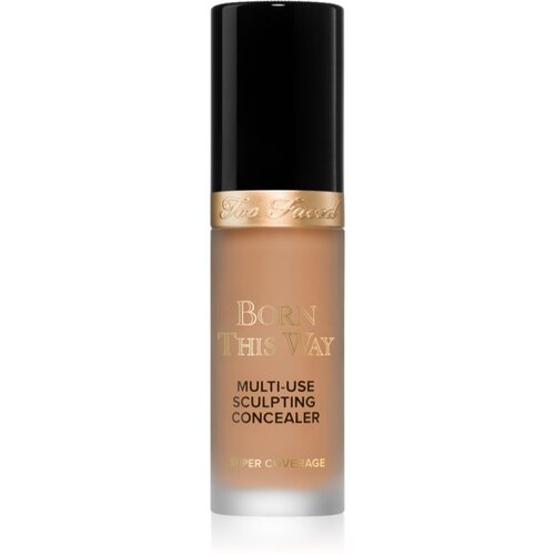 Too Faced Born This Way Super Coverage Multi-Use Concealer dolgoobstojni korektor za polno prekrivanje odtenek Warm Sand 13,5 ml Slike
