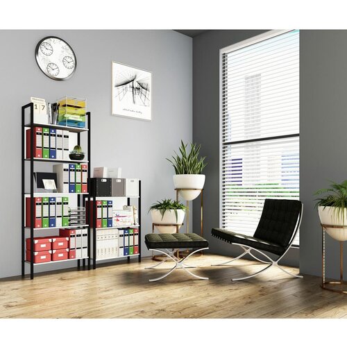 Lesnina XXXL regal flakos 5, bela Slike