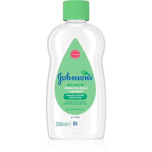 Johnsons Baby Oil Aloe Vera olje za telo 200 ml Cene