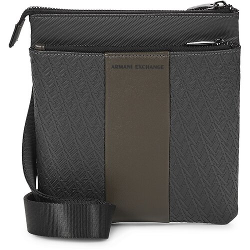 Armani Exchange Torbice WILLIAM FLAT CROSSBODY Črna Slike