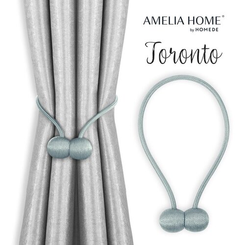  Curtains - accessories TORONTO color gray ameliahome Slike