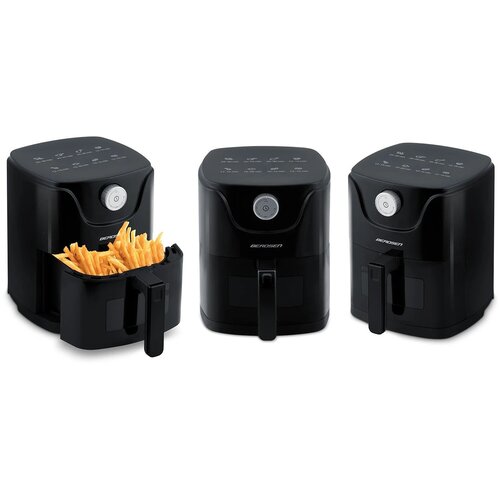 Berdsen BD-654 Air fryer 2,5 L črn &amp;ndash; brezma&amp;scaron;čobna friteza za hrustljave in okusne obroke Slike