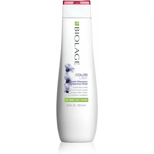 Biolage Essentials ColorLast šampon za posvijetljenu, hladno plavu kosu s pramenovima 250 ml