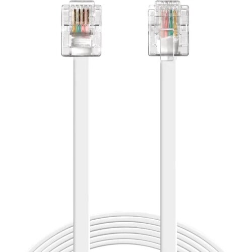  Telefonski Flat kabel 10 m sa kon RJ-11 Cene