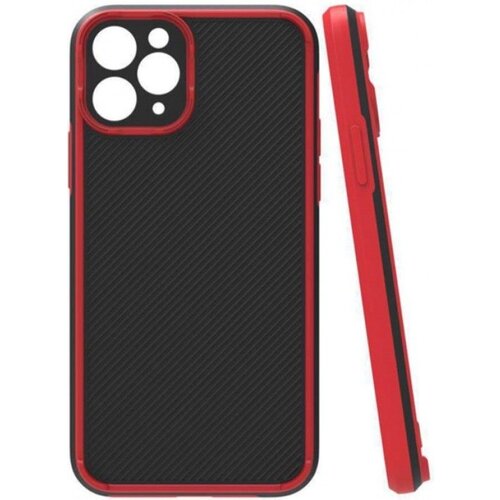 MCTR82 iphone 13 pro * futrola textured armor silicone red (139) Slike