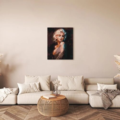  Slika za samostalno slikanje - Memories of Monroe 40x50 Slike