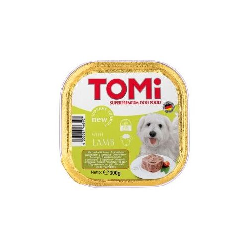 Tomi dog pašteta za pse - jagnjetina 300g Slike
