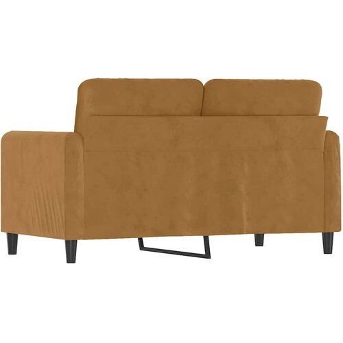  Dvosjed smeđi 120 cm bar&amp;scaron;unasti Smeđa Slike