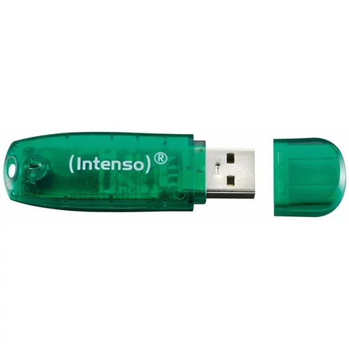 Intenso USB ključ Rainbow, 8 GB, zelena