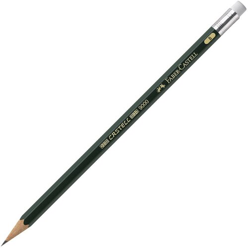 Olovka GRAFITNA B S GUMICOM CASTELL 9000 FABER CASTELL 119201 Cijene