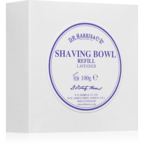 D.R. Harris Shawing Bowl Refill milo za britje nadomestno polnilo Lavender 100 g Cene